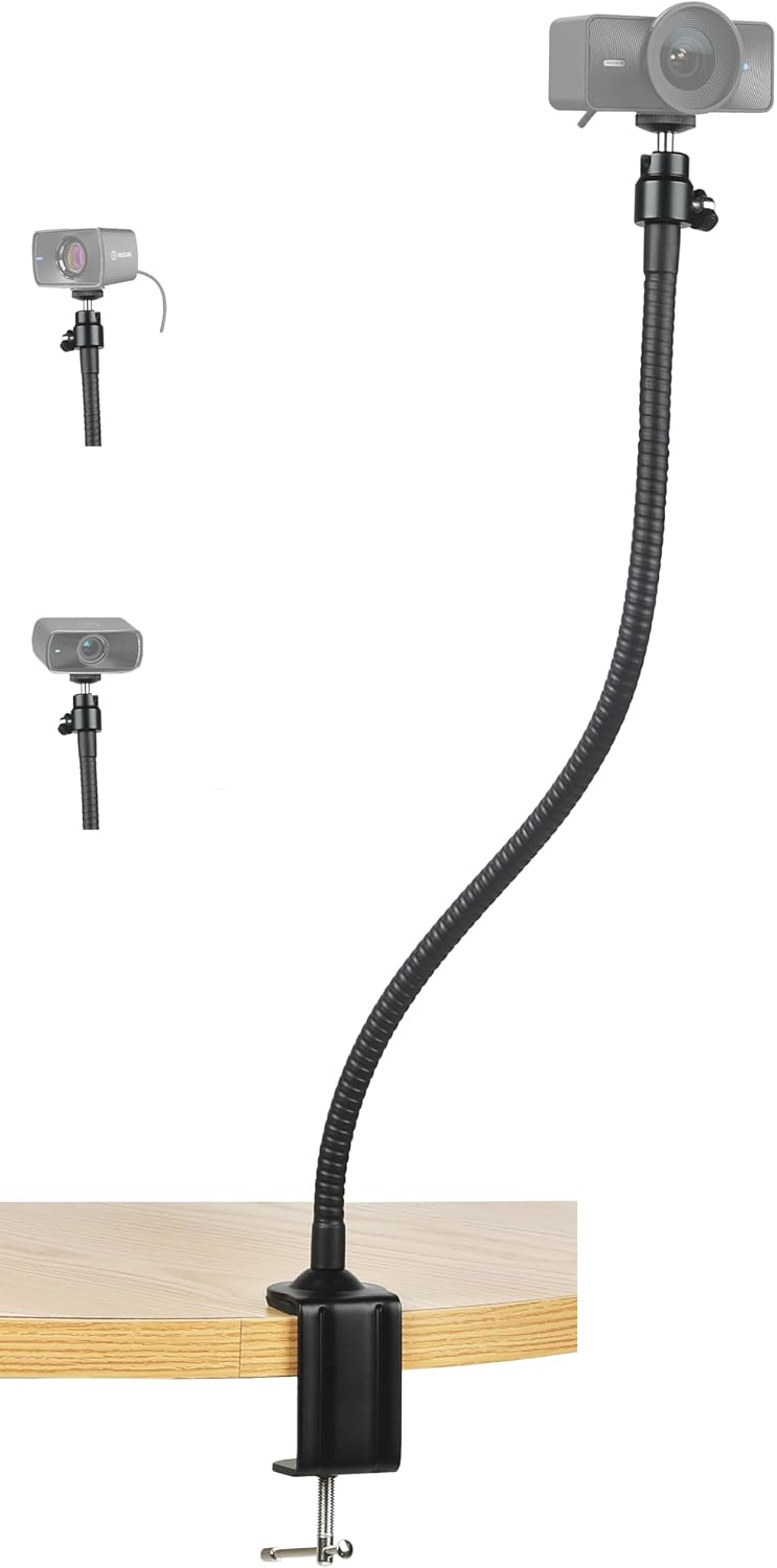 Webcam Stand Compatible with Elgato Facecam 4K,Facecam pro,Facecam MK.2,Facecam neo Webcams