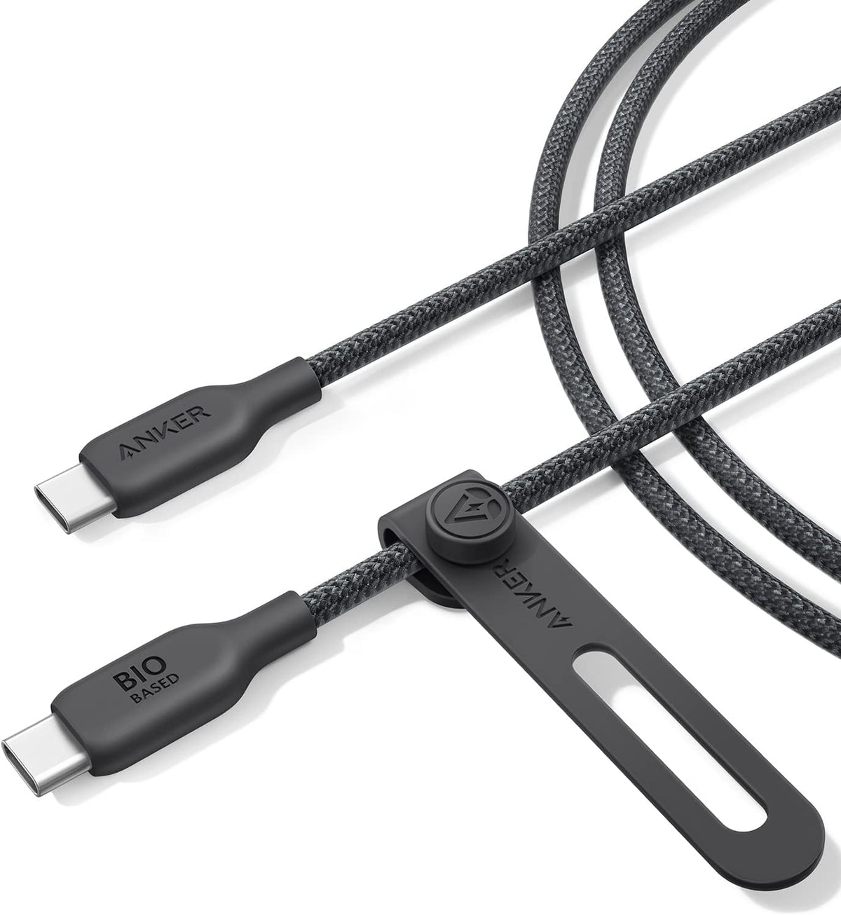 Anker USB C Cable, 240W Type C Fast Charging, USB 2.0 (6 ft, Phantom Black)
