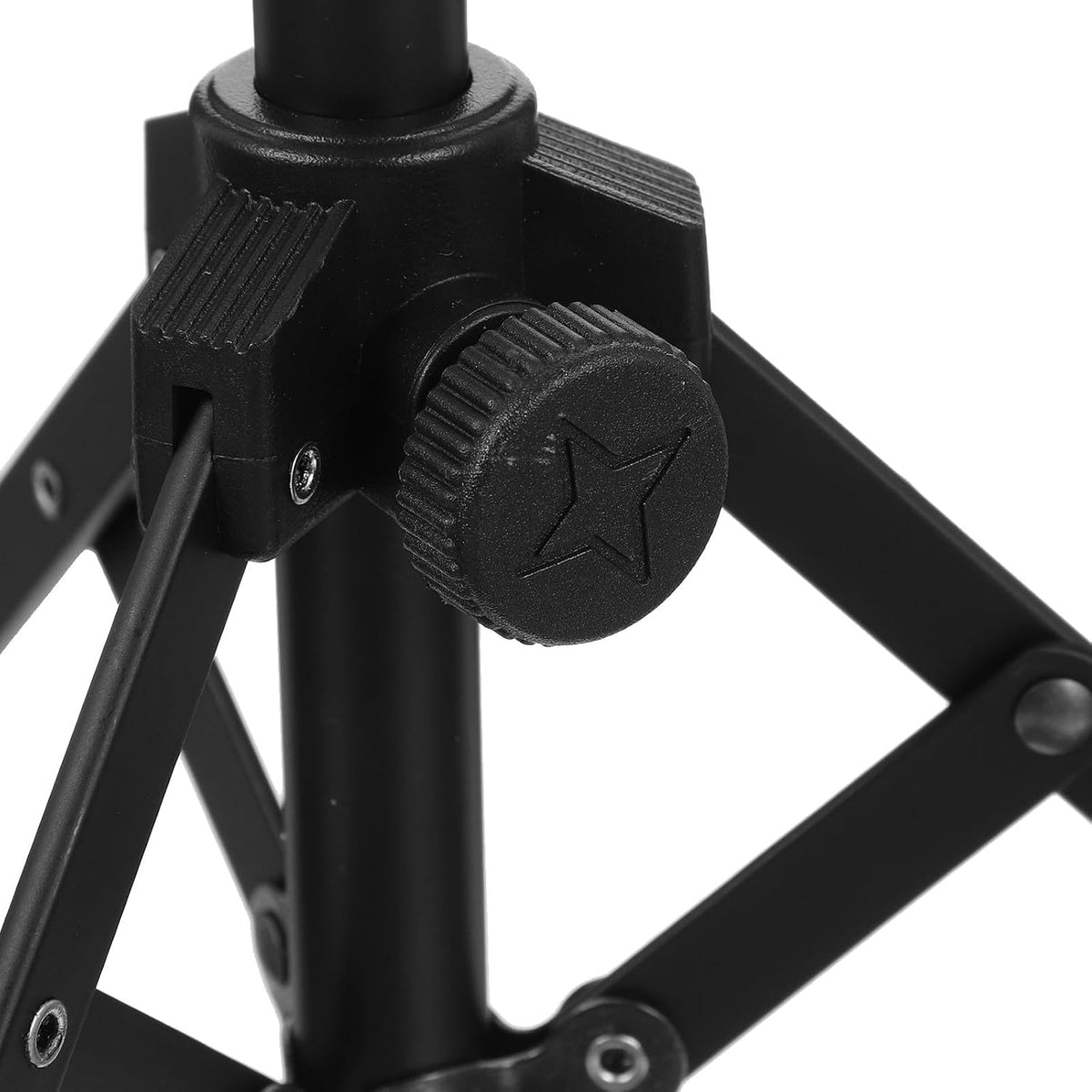 Microphone Metal Tripod Stand Foldable Adjustable Desktop