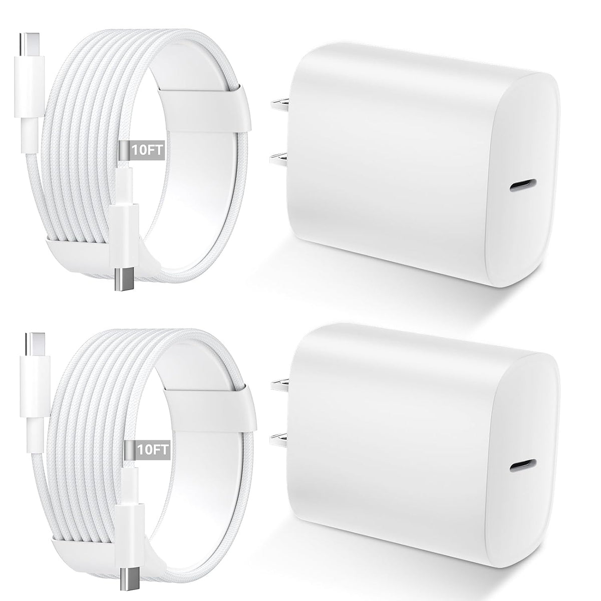iPhone 18 17 16 Pro Max Charger Fast Charging 10 FT Long USB C Cable Cord