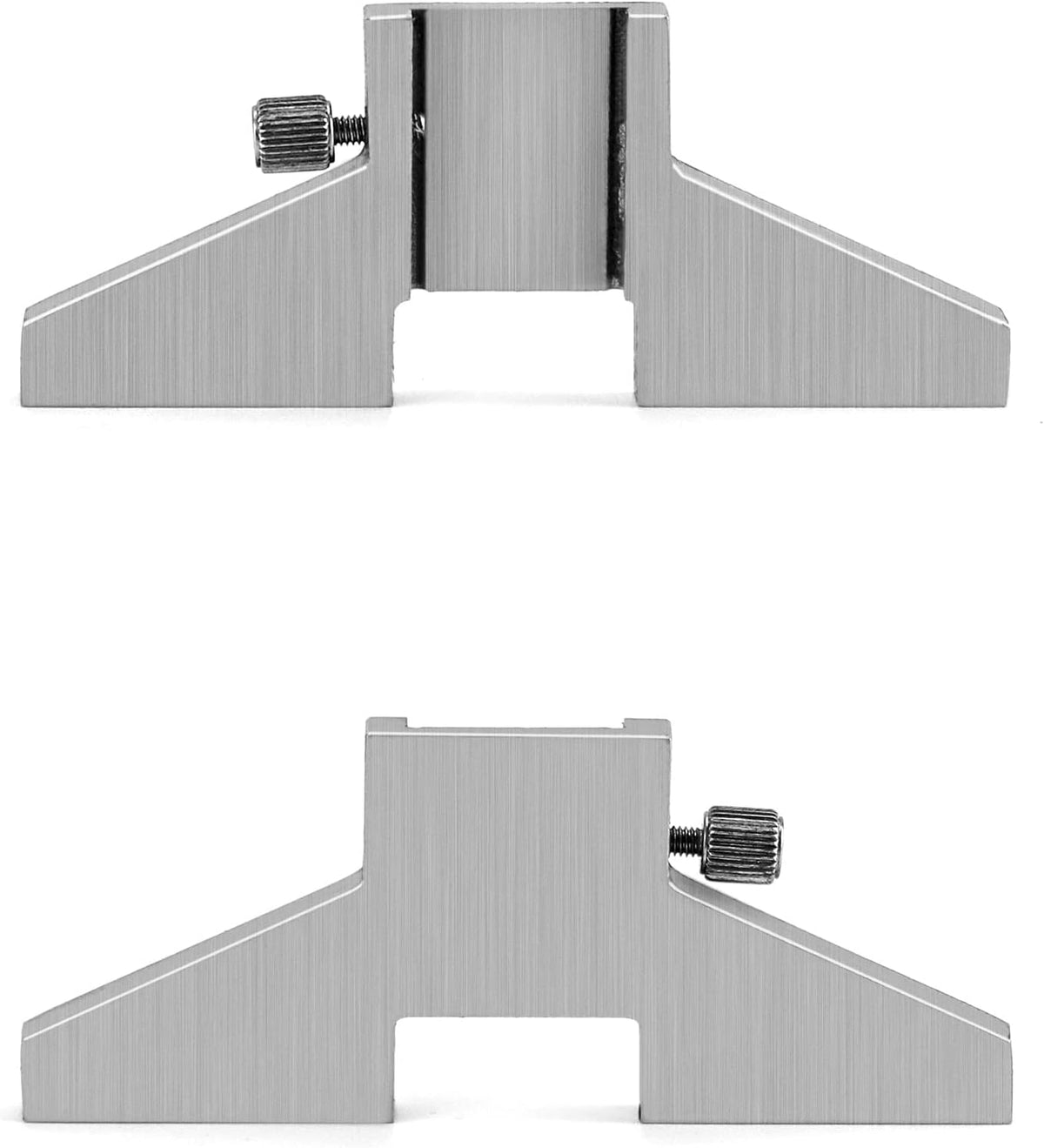 QWORK Caliper Depth Base Carbon Steel T-Bar Attachment for Dial/Digital/Vernier Calipers 4", 6", 8", 12"