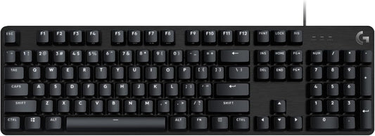 Logitech G413 SE Full-Size Mechanical Gaming Keyboard - Black | Backlit, anti-ghosting, compatible with Windows and macOS, aluminum material