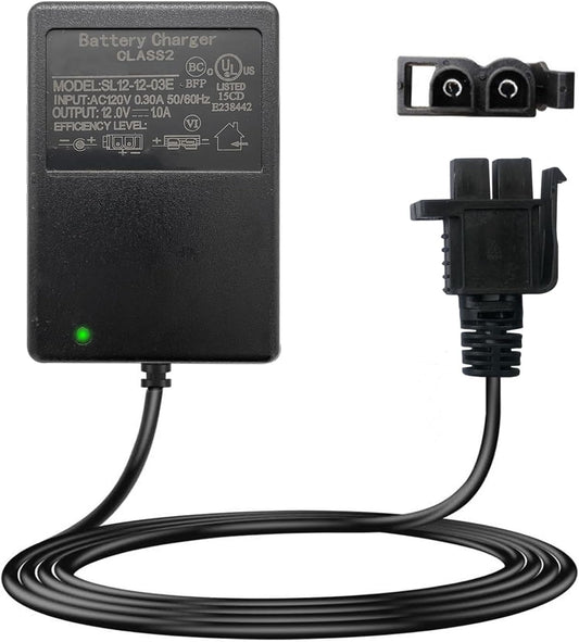 FLHFULIHUA12 Volt Charger for Kids Ride On Car Toys12v Battery Charger for Yamaha Raptor 700R Toyota FJ Cruiser Dumar MegaTredz Motion Trendz Power Supply Adapter for Children Electric Wheels Cars