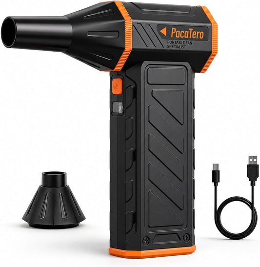 10000mAh Electric Cordless 150000RPM Adjustable Air Duster for PC Keyboard | 3-Gear Compressed Air Blower with Fast Charging, Portable Rechargeable Cleaner for Laptop, Electronics, Car Dust Cleaning