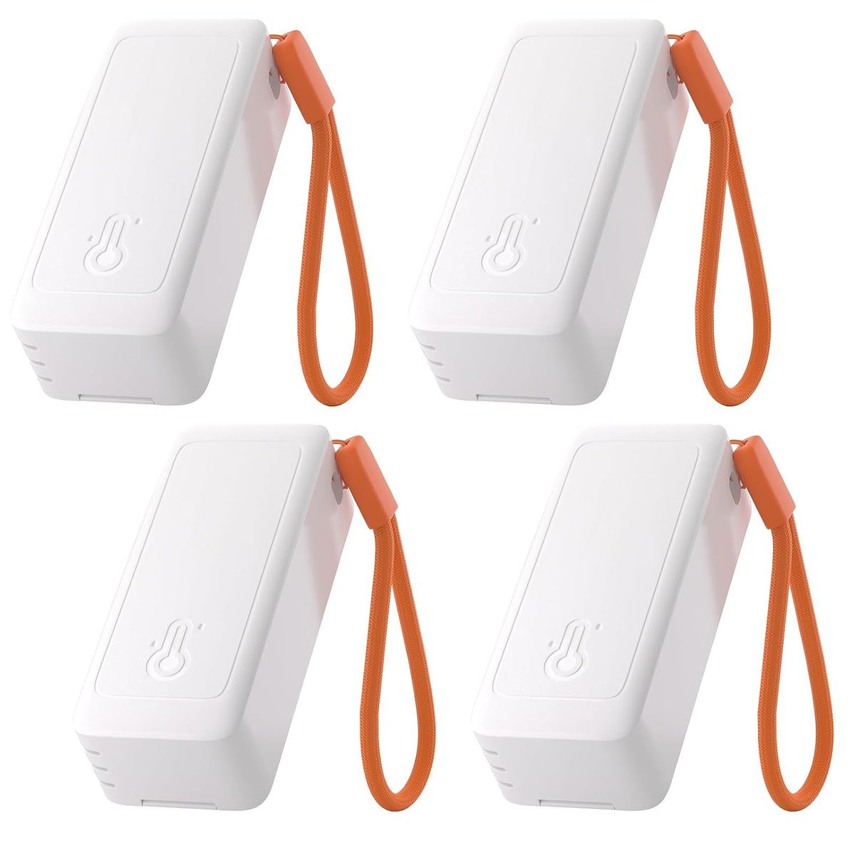 SONOFF SNZB-02B AirGuard TH Lite Zigbee Temperature Humidity Sensor, Thermometer Hygrometer with App Alert, Remote Monitoring for Greenhouse & Wine Cellar, Works with Alexa & Google Home, 4-Pack