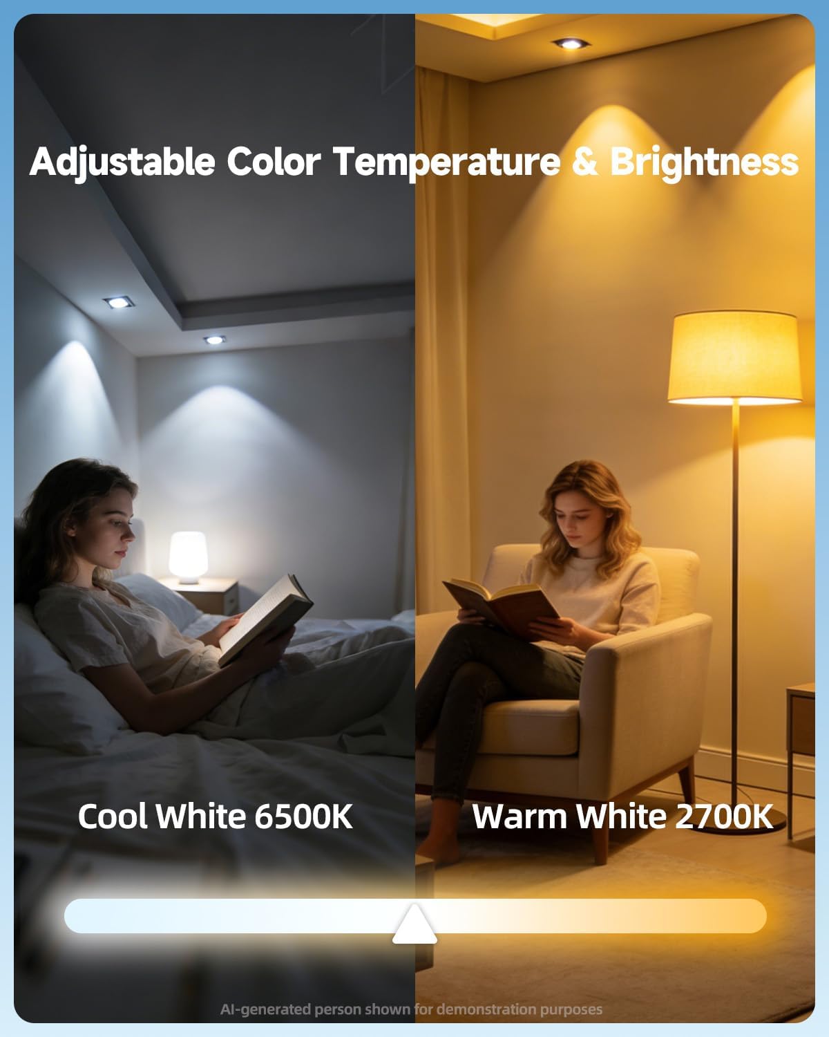Color Changing MR11 LED Bulb 12V 3W Smart Bluetooth Bulb 2-Pack