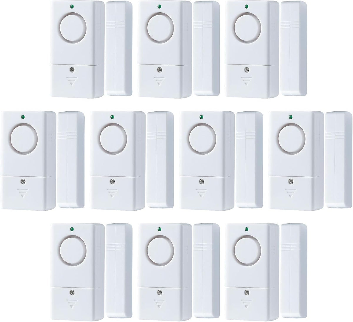 Door Alarm Sensor, Alarm for Doors When Opening, 120DB Window Door Alarm, Door Alarms for Kids Safety, 4 Pack Pool Alarms for Doors Entry Sensor Burglar Alert for Home Security Kids