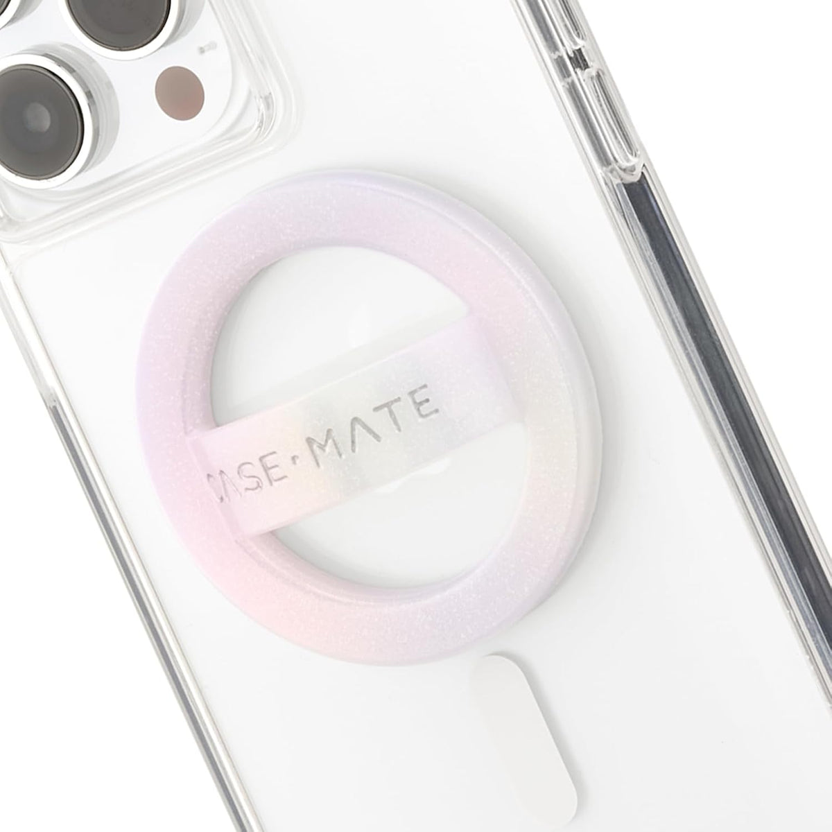 Case-Mate Soap Bubble Magnetic Phone Loop Grip - MagSafe Holder -Iridescent | Detachable Phone Holder for Hand - Soft Collapsible MagSafe Grip for Back of Phone for iPhone 17 Pro Max/16/15/14/13/Pixel 10