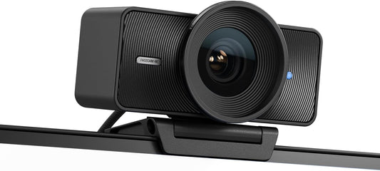 Elgato Facecam 4K, 4K60 Studio Webcam, DSLR-Like Control | Sony STARVIS 2 sensor, 49mm lens filter support, Uncompressed video, HDR support, Eco-friendly build, USB-C