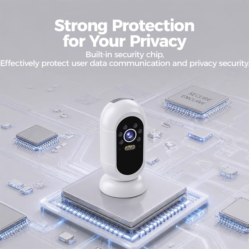 2K Indoor Security Camera, 2.4GHz Wireless Camera Home Security Pet Camera