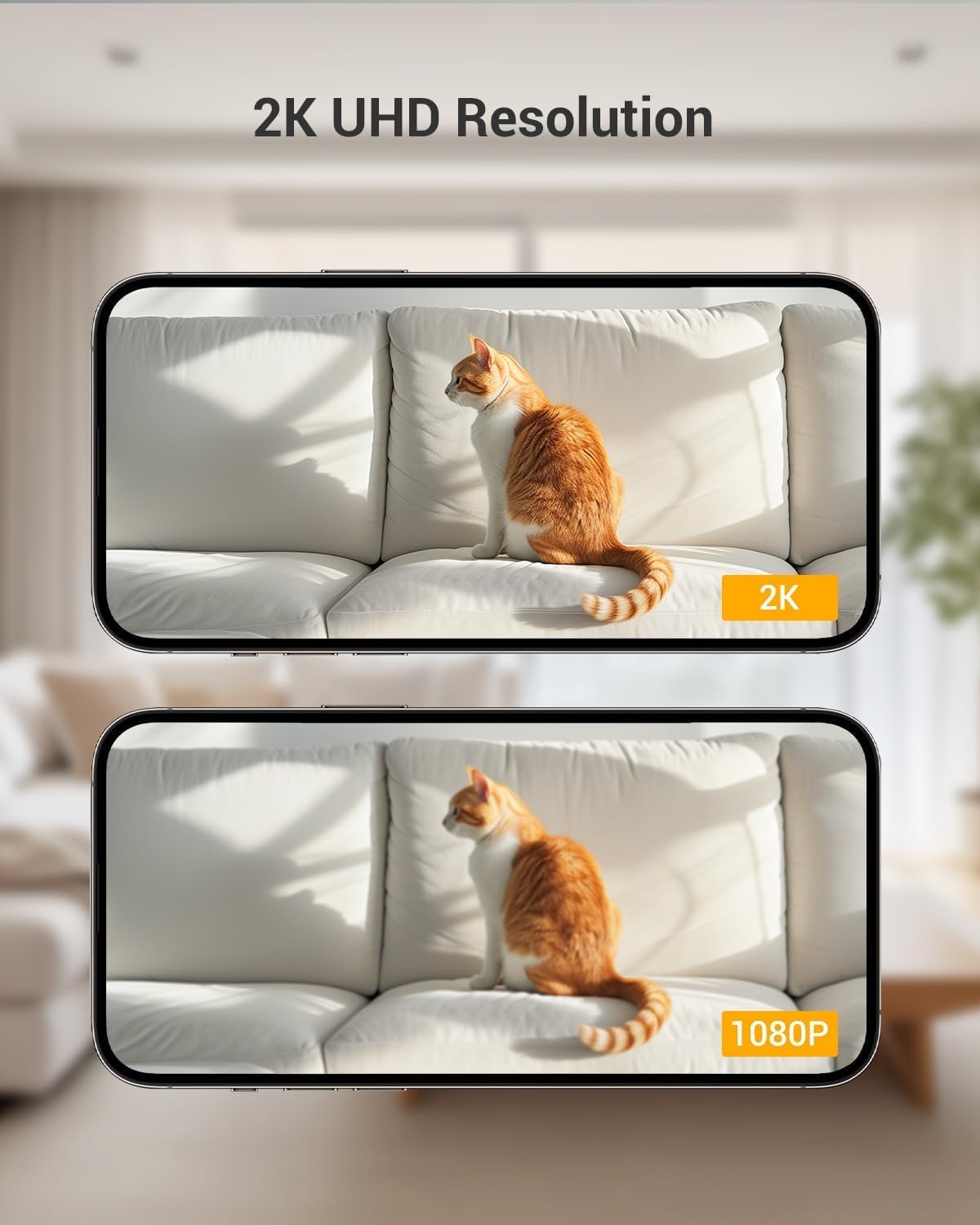 BoyKeep Indoor Camera - 2K Pet Camera, 5G/2.4GHz WiFi Cam for Baby Monitor with Phone App, 360° Pan & Tilt, 2-Way Audio, Color Night Vision, New for 2026 with 12s Free Cloud Storage