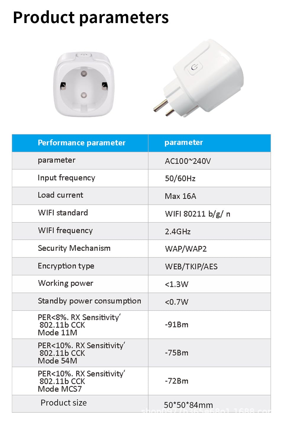 Homekit Smart Plug Outlet Works with Homekit,Siri Voice Control,Timer Function,EU,16A