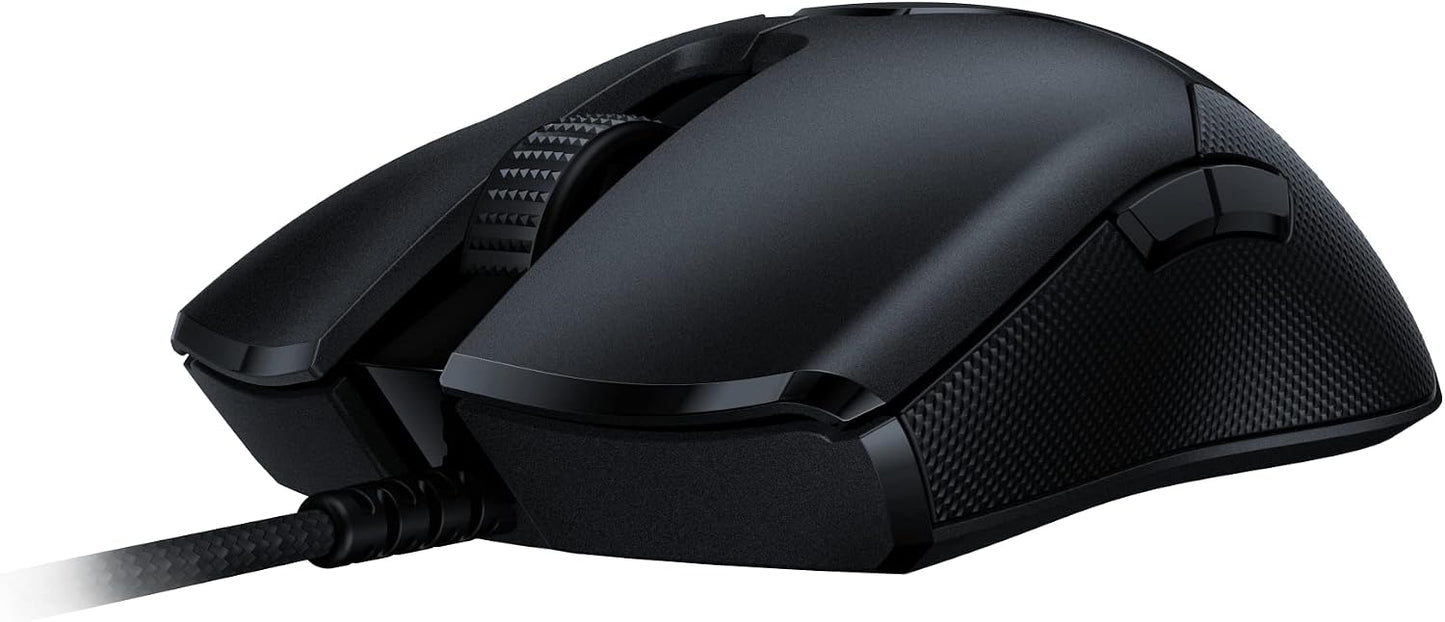Razer Viper 8K Hz - Ambidextrous E-Sport Gaming Mouse with 8,000 Hz HyperPolling Technology (Optical Focus + Sensor with 20K DPI, Optical Mouse switches, 71g Light) - Black