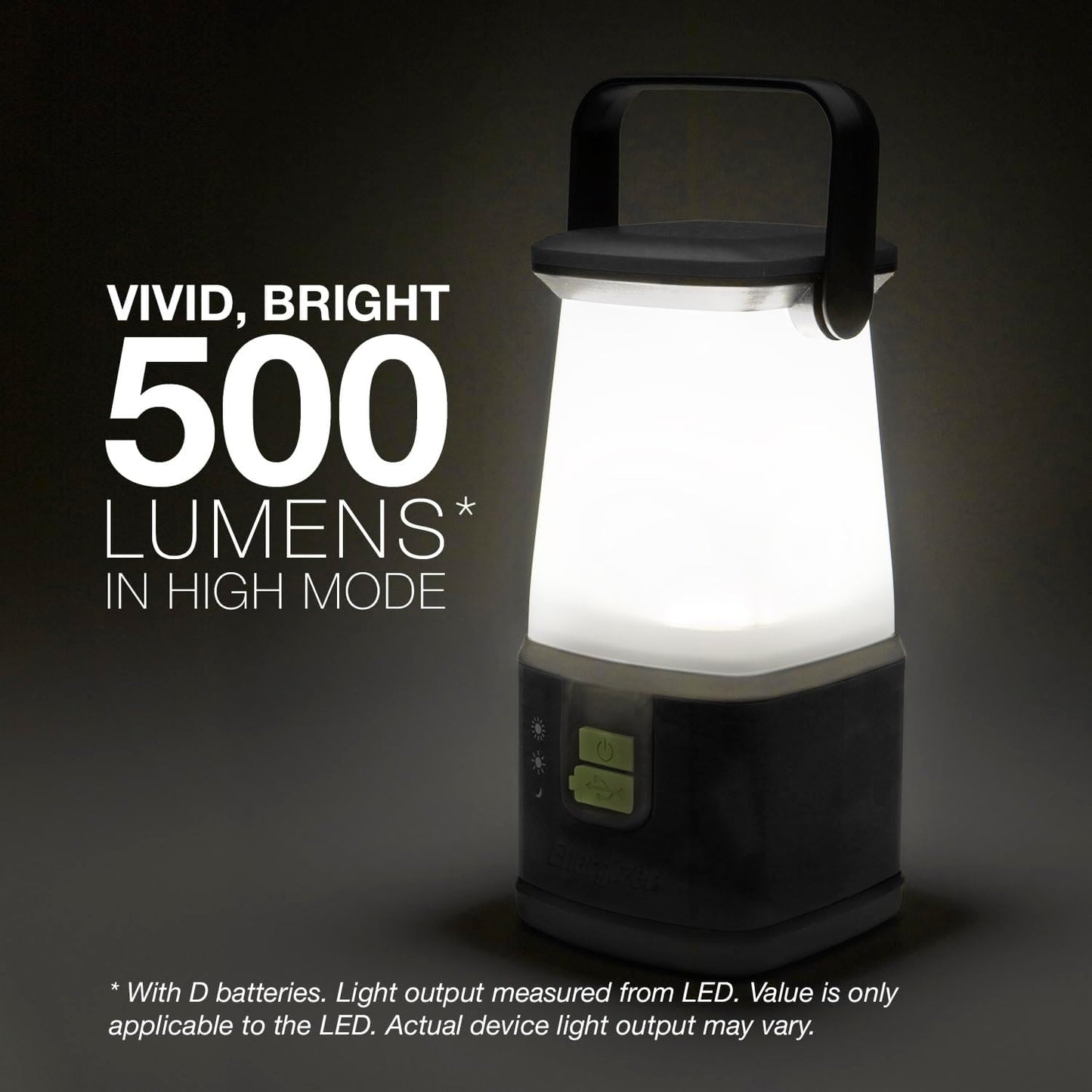 ENERGIZER WeatheReady LED Camping Lantern PRO-360, IPX4 Water Resistant Tent Light, Ultra Bright Battery Powered Lanterns for Camping, Outdoors, Emergency Power Outage