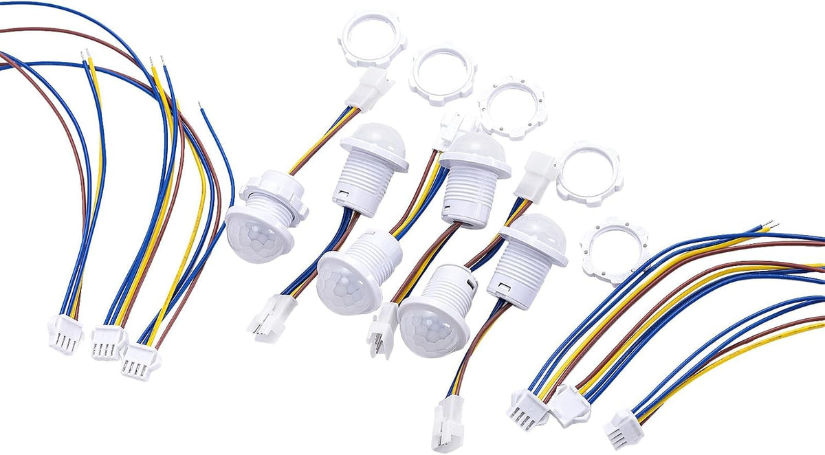 6-Pack Motion Sensor Light Switch 85-265V 40W, PIR Wall/Ceiling Mount