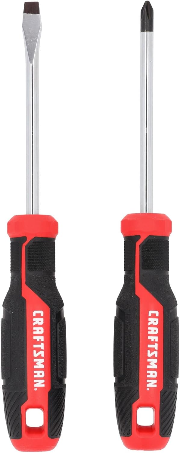 CRAFTSMAN Screwdriver Set, Bi-material, 2 Piece (CMHT65072N)