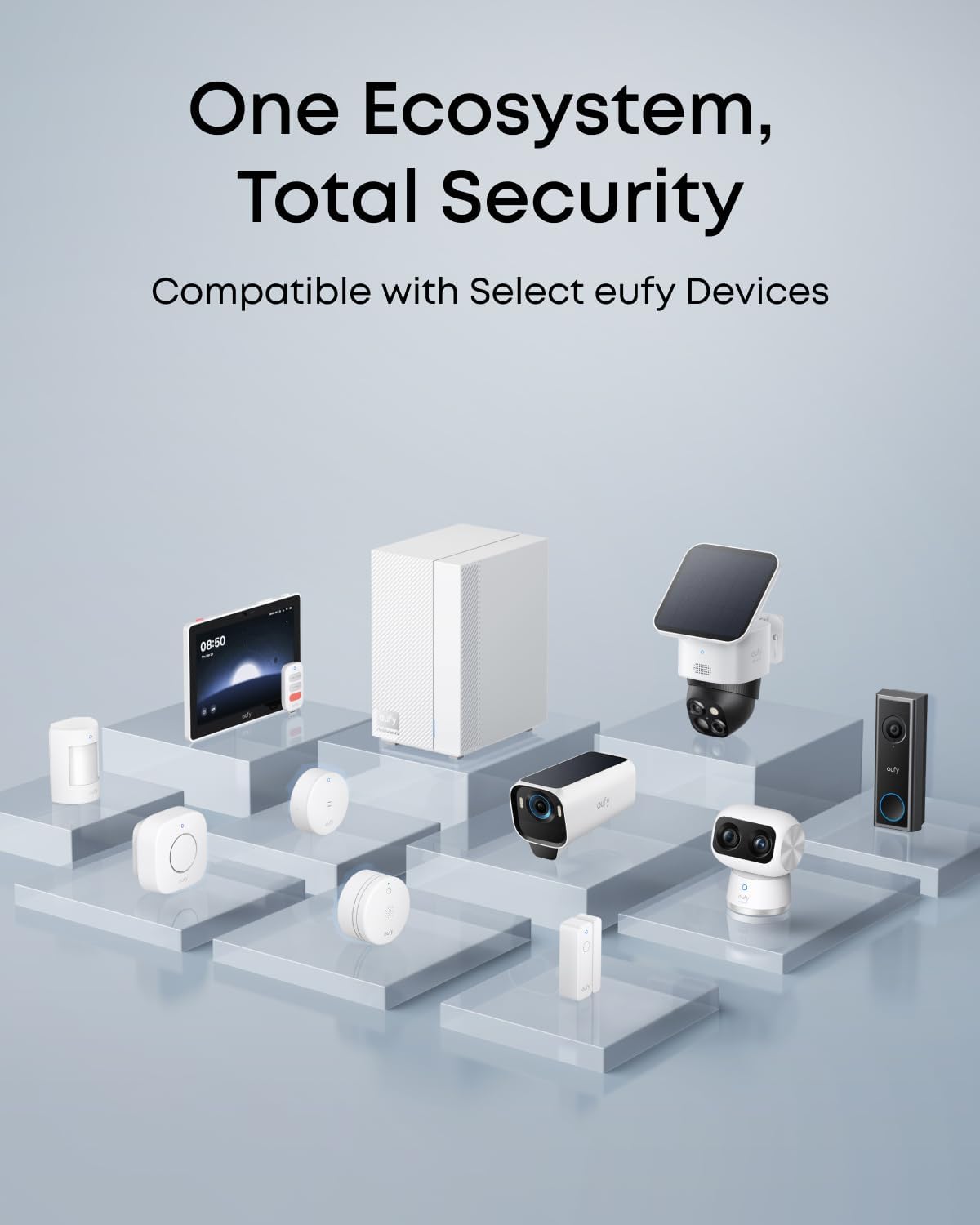 eufy Entry Sensor E20, Dual-Side Detection, Convenient Bypass Button | Door/window sensor, Extended Battery Life, Long Communication Range, Requires a US version of HomeBase 2, 3, Mini, or Pro