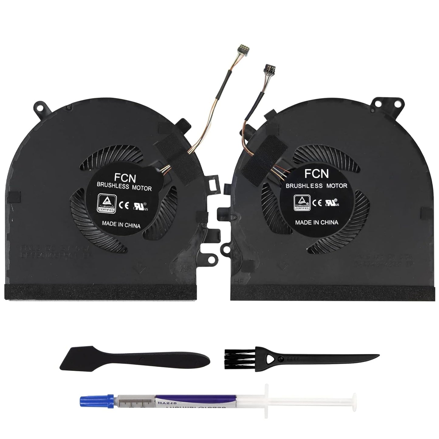 Upgraded CPU+GPU Cooling Fan Replacement Compatible with Razer Blade 15 RZ09-0270 RZ09-0300 RZ09-03009E97 RZ09-0328 RZ09-03287E72 RZ09-02705E75 RZ09-02705E76 Series Laptop, Professional Tool Kit