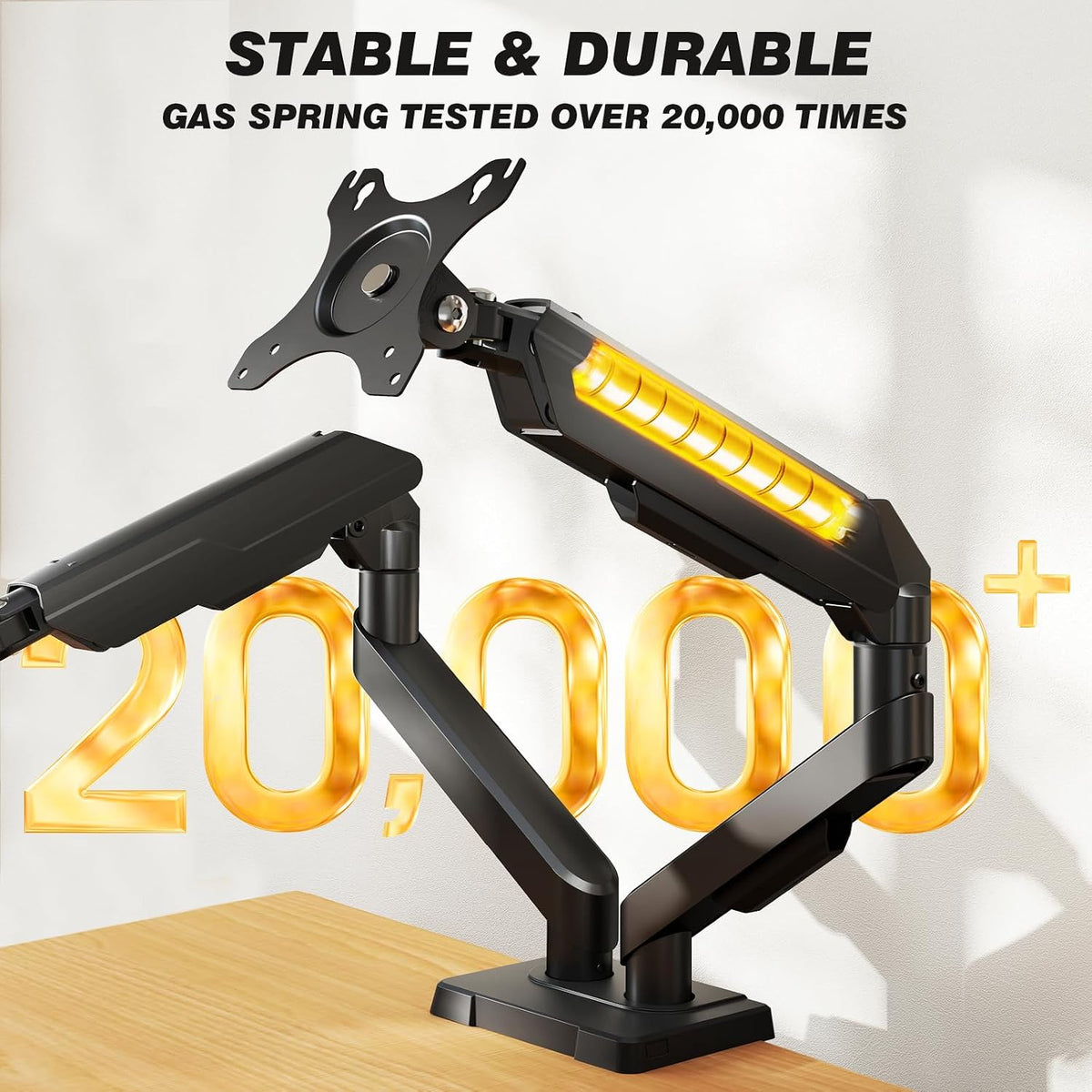 5Rcom Dual Monitor Stand for 17-34 Inch Computer Screens