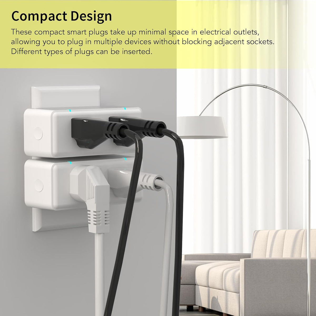 Minoston 800 Series Zwave Dual Outlet Plug, On/Off Z-Wave Repeater Switch with 2 Individual Control Sockets, Hub Required, Z Wave LR Smart Plugs Compatible with SmartThings, Hubitat, Fibaro (MP26Z)