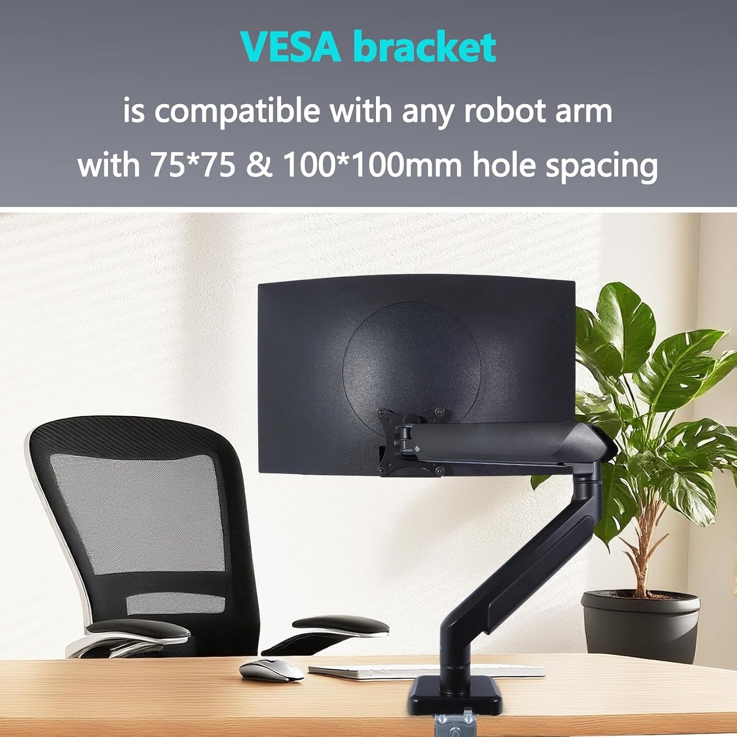 S39C Mount Adapter Compatible with Samsung 27" 32" S39C T55 Monitor | T55 VESA Adapter for LC27T550FDNXZA, LC32T550FDNXZA, LS27C394EANXGO, LS32C394EANXGO, LS27C392EANXGO, LS32C392EANXGO Monitor）