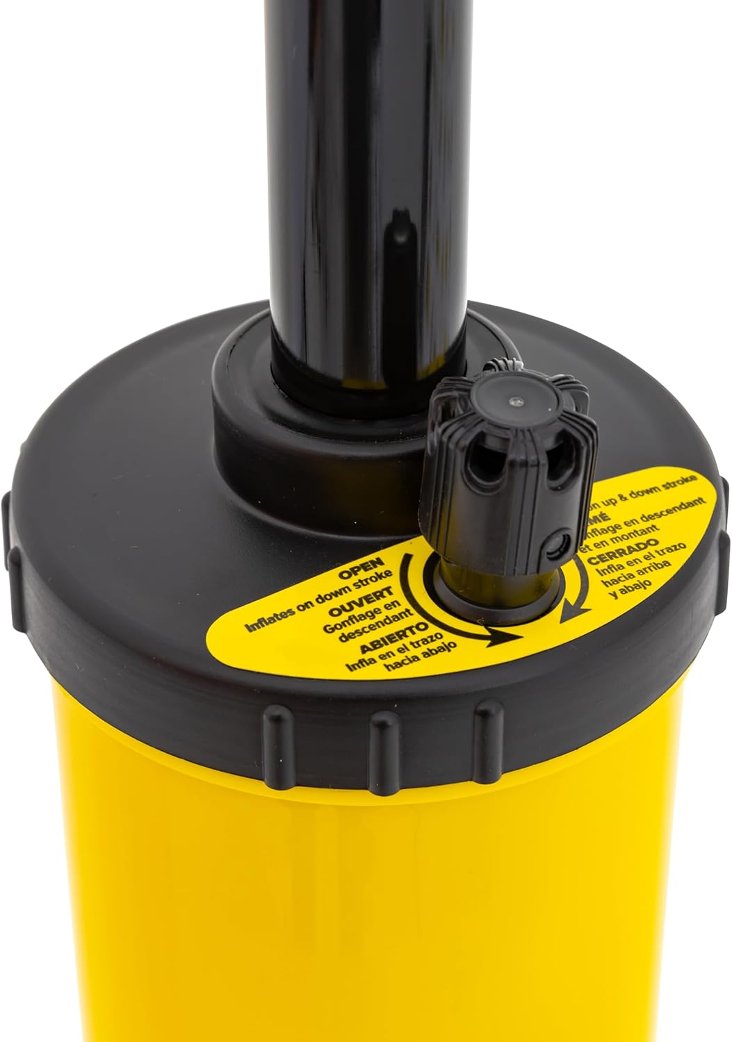 Airhead Manual Air Pump for Pool and Lake Inflatables Including Mattresses and Towable Tubes