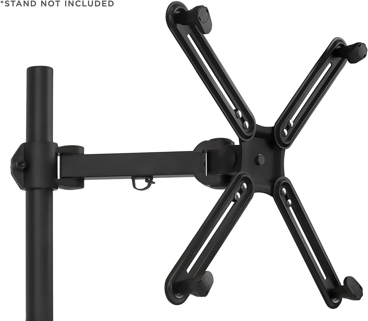 Mount-It! Non-VESA Monitor Mount Adapter Kit – Universal VESA Mount Adapter for 13–27 Inch LCD LED Screens, Converts to 75x75 & 100x100, Heavy Duty Steel Bracket for Desk