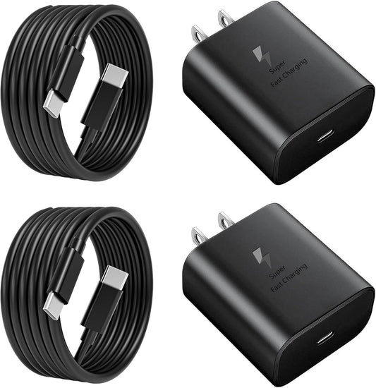 45W Super Fast Charger USB C- 45 Watt Type C Fast Charging Android Phone Charger Compatible with Samsung Galaxy S25 Ultra/S25/S25+/S26/S26+/S26Ultra/S24+/S24 Ultra/S23 Ultra Tab,6ft C Cable