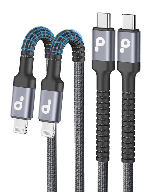 USB C to Lightning Cable 6FT 2Pack, iPhone Charger Fast Charging, USBC | iPhone Charger, Type C iPhone Charging Cord [Apple MFi Certified] for iPhone 14 13 12 11 Pro Max Xs 8 Plus and More
