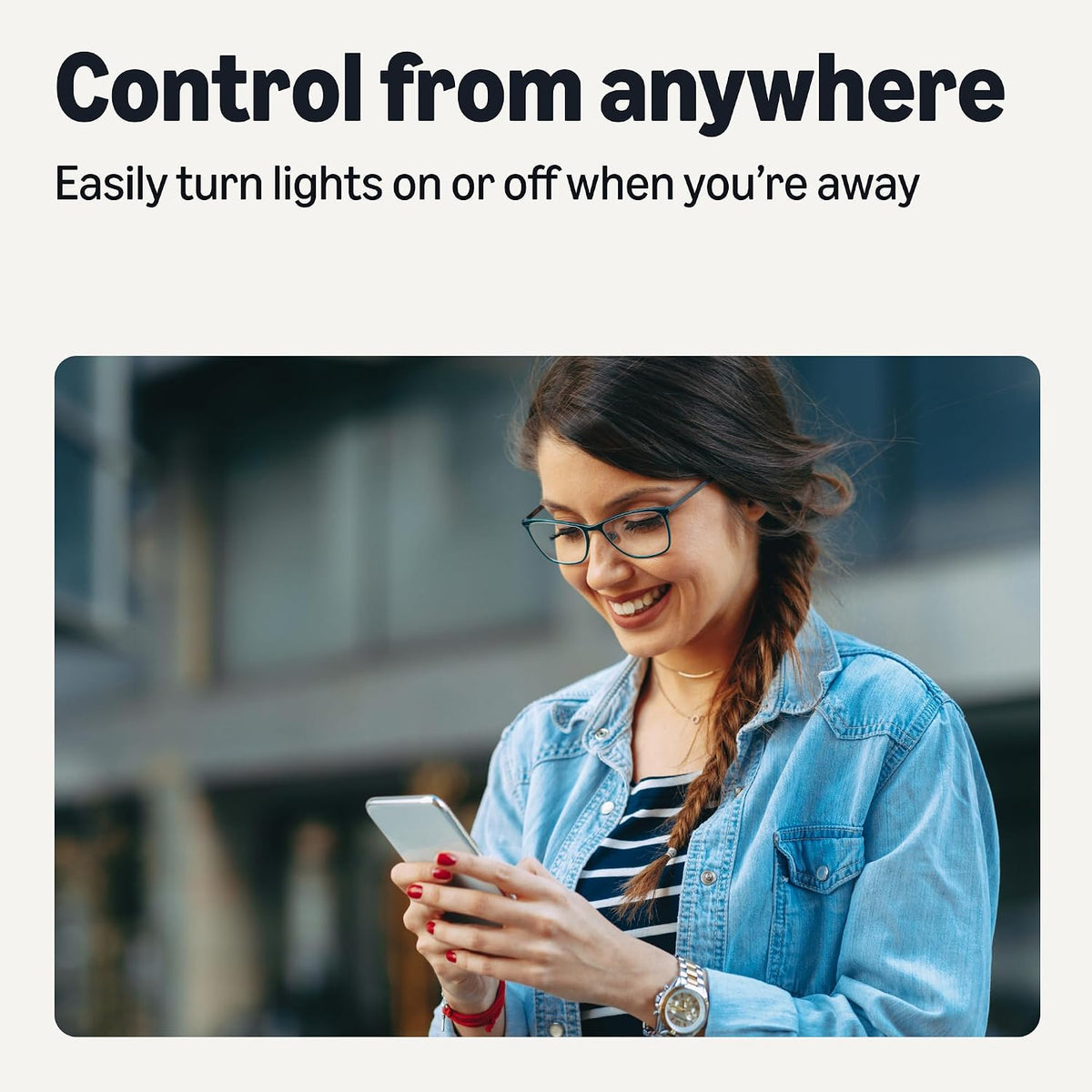 Amazon Basics A19 Smart Filament LED Bulb, Tunable White, Dimmable, Wi-Fi Enabled, Works with Alexa Only, Easy Setup, 2.4 GHz Wi-Fi, 4-Pack