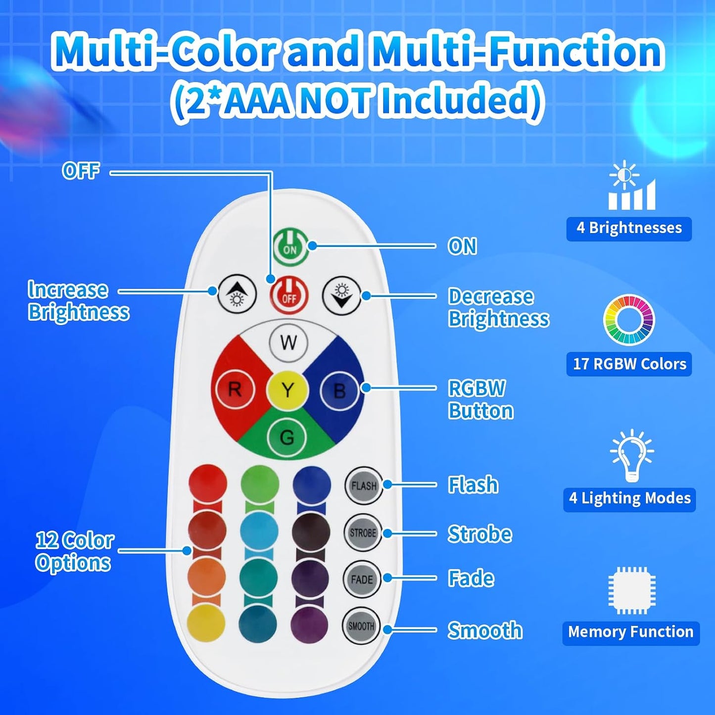 Liquid Motion Lamp with Remote, 17 Color Changing Night Light, 13.5 Inch RGB LED Table Lamp for Kids & Adults, Home Decor, Christmas, Party