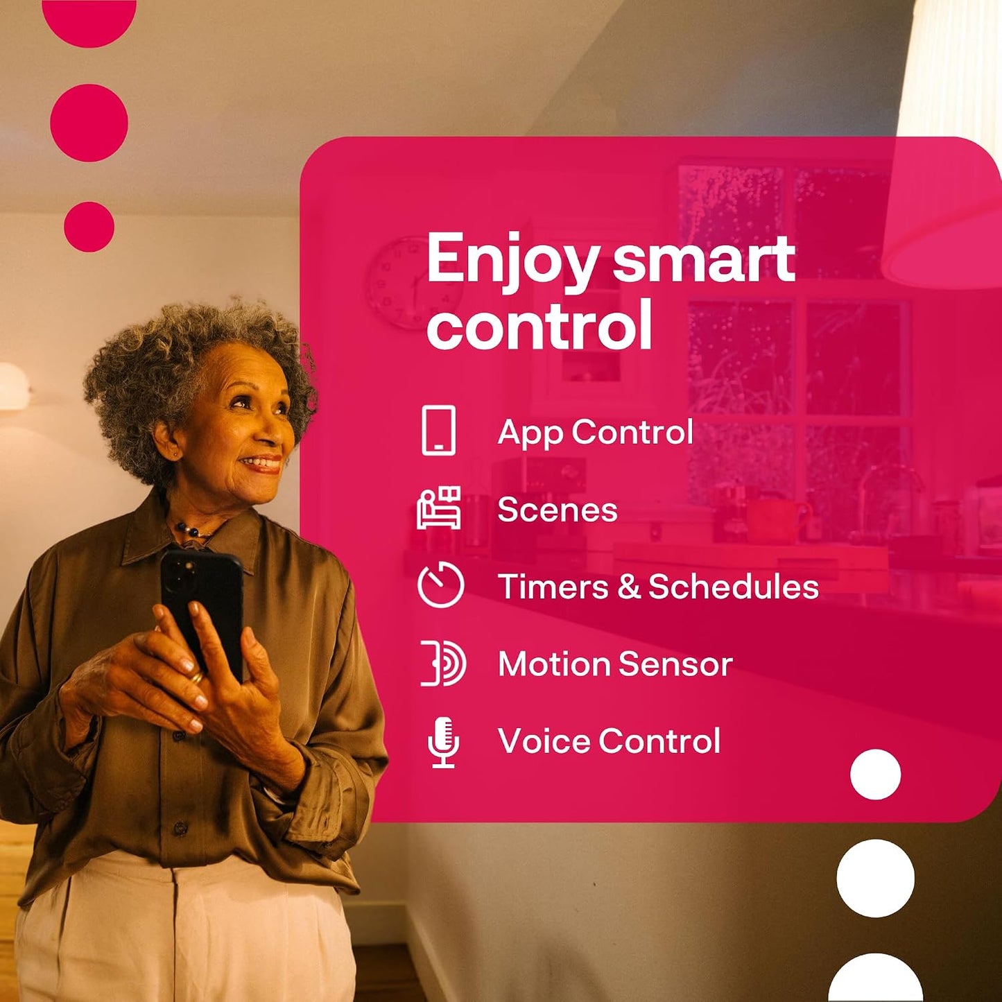 Innr Zigbee Smart Plug, Works with Philips Hue*, Alexa and SmartThings, Zigbee Repeater, Energy Monitoring, 4-Pack