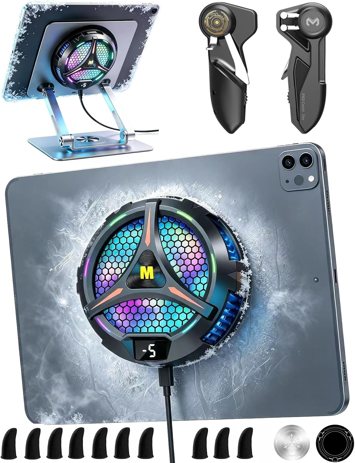 iPad Cooler, Magnetic Tablet Cooler for Surface pro/Samsung Tab