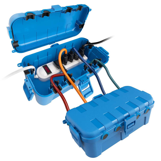 [2 Pack] Flemoon Medium IP54 Waterproof Outdoor Electrical Box