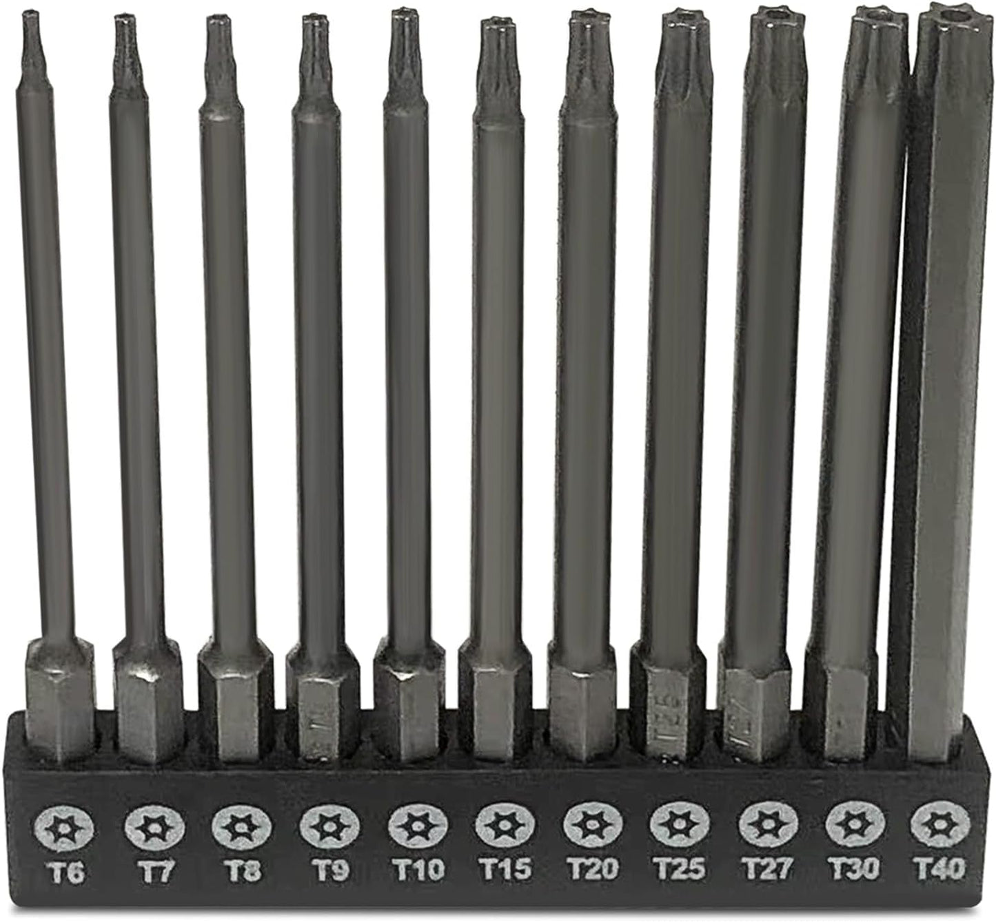 aiyun 8-Piece Security Bit Set Shark Vacuum Screwdriver Bits (150mm Length)