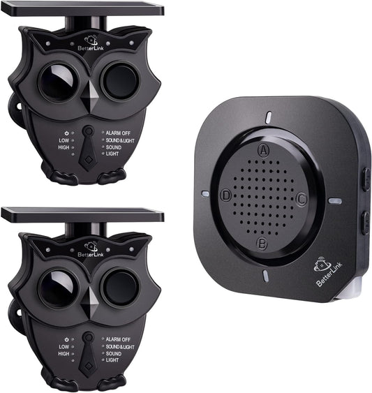 1/2 Mile Long Range Solar Wireless Driveway Alarm System 1R2S