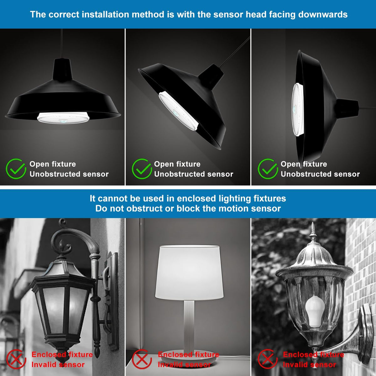 Motion Sensor Light Bulbs, Dusk to Dawn Outdoor Lighting, PAR38 Led Motion Sensor Flood Light 100 Watt Equivalent(15W), 6000K Daylight, Waterproof Outdoor/Indoor,(4 Pack)