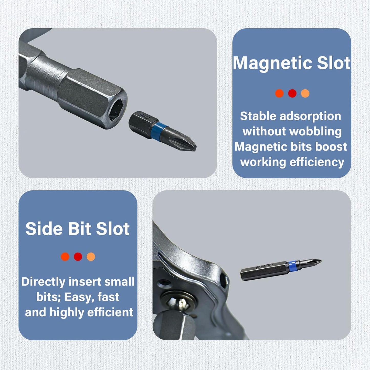 66 in 1 Magnetic Ratchet Screwdriver Set, T Handle Ratchet Screwdriver Kits with S2 Steel Bits for Home Daily Repair, Furniture Assembly, Precision Electrical Appliance Repair