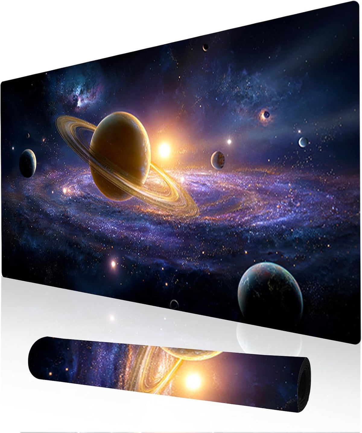 Nuxovilar Cosmic Large Mouse Pad 35.4x15.7in Desk Mat