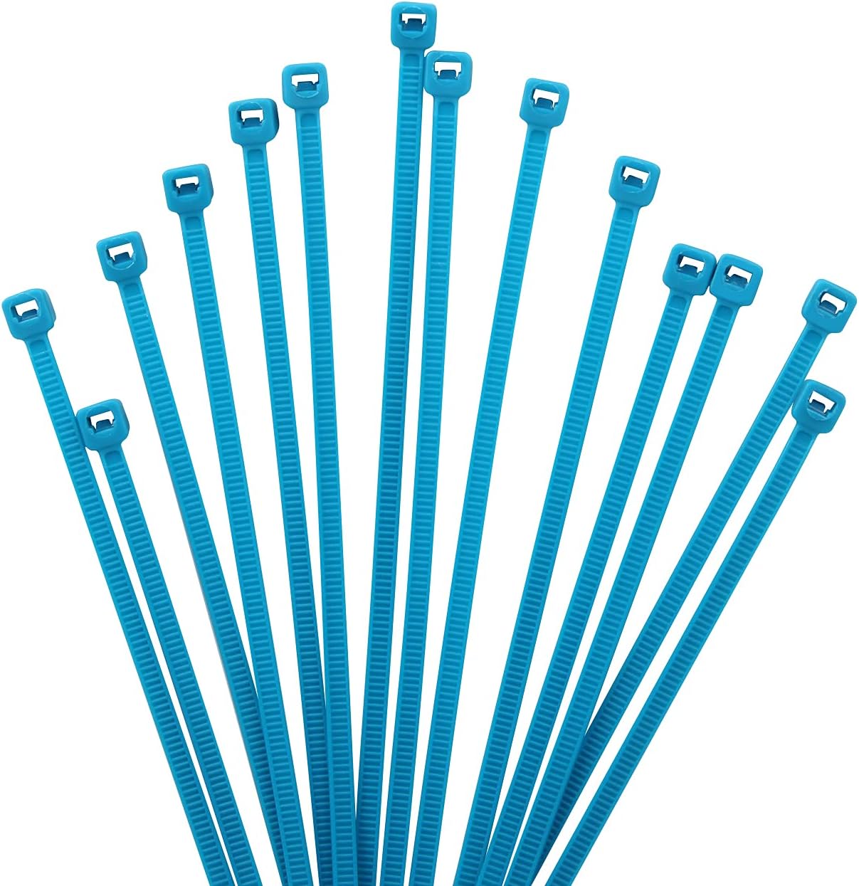 XINGO 1400 PCS Colored Zip Ties 8 Inch, Multicolor Zip Ties, Mix Packed 14 Color Plastic Wire Ties Assortment for Home Office Garden Garage and Workshop