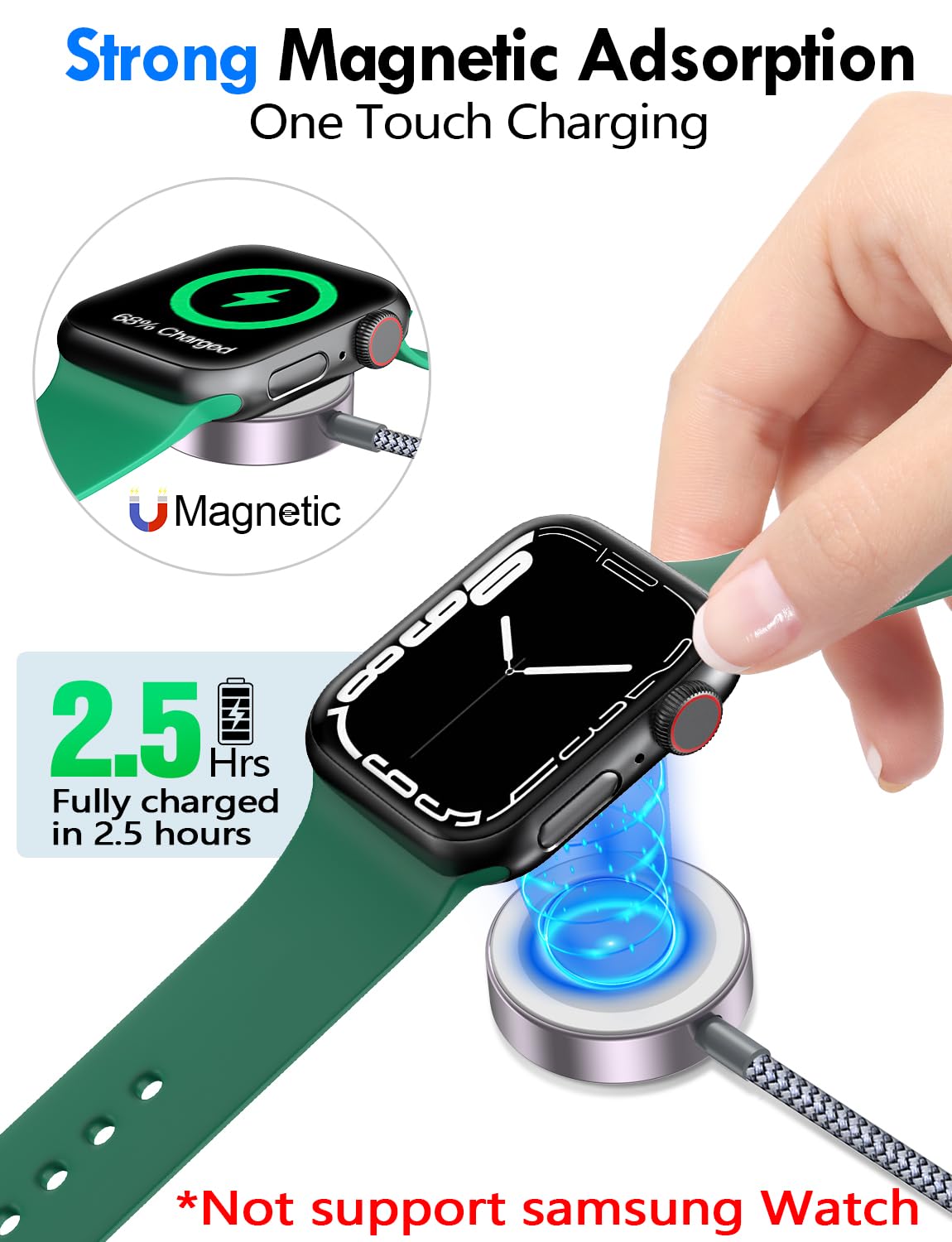 2Pack Travel Essentials for Apple Watch Charger,3-in-2 Multi Charging Cable | Cruise Vacation Camping Essentials for iPhone Charger,Type C/Lightning for iWatch,iPhone 17-12,Xbox Series X&S-4FT Gray