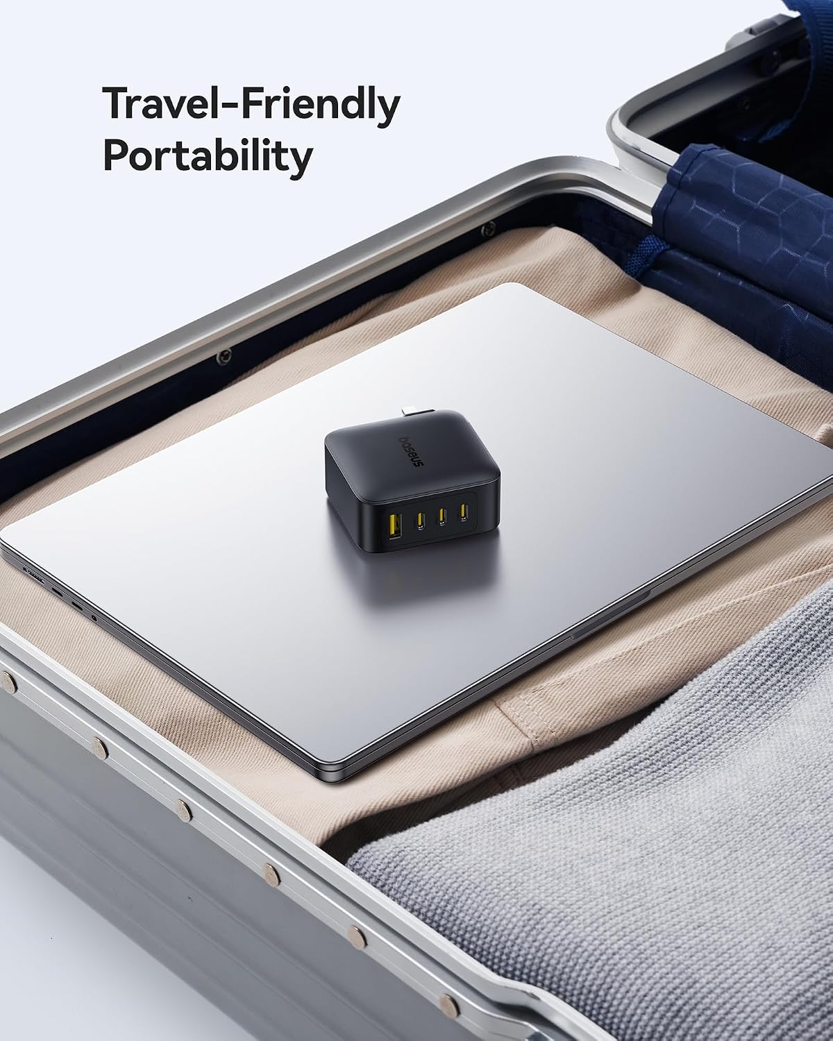 Baseus PD3.1 140W USB C Charger PPS Fast Charger Type C Fast Charging Block | USB C Brick for MacBook Air/Pro, Pixelbook, iPad, iPhone 17/16/15 Series, Galaxy S25 Ultra and More