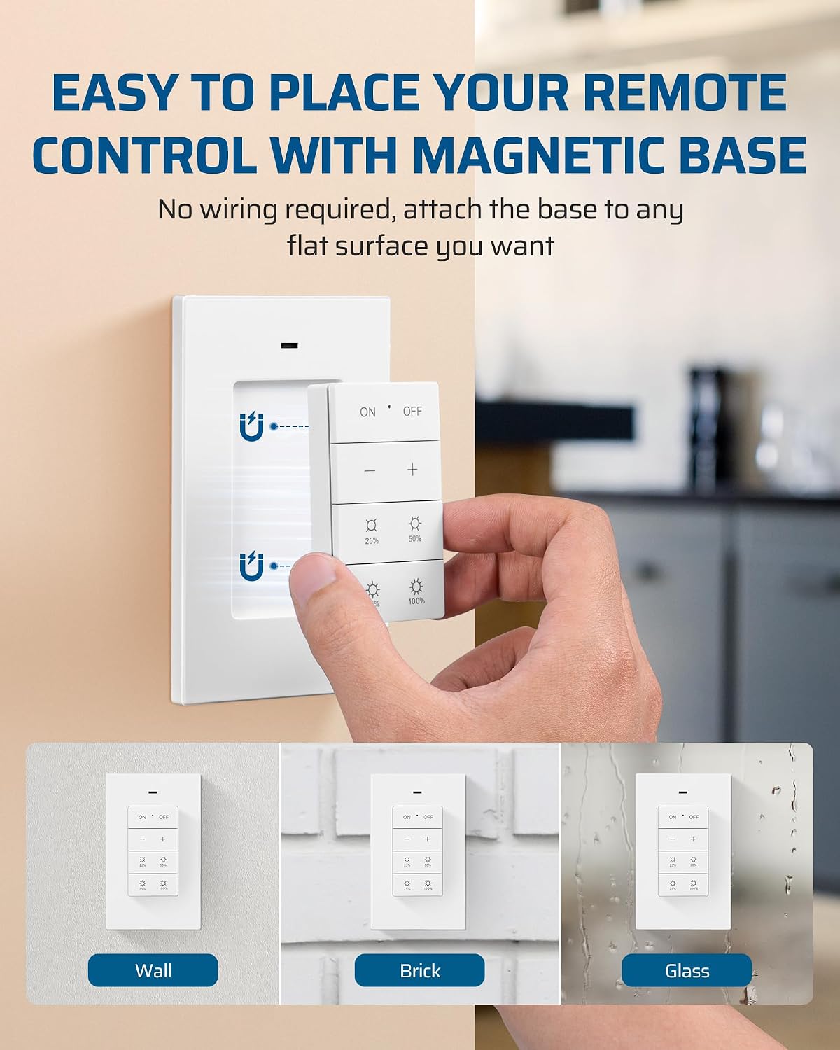 DEWENWILS Wireless Dimmer Plug for Indoor Home Lighting, Remote Control