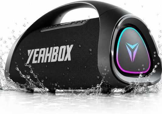 YEAHBOX MAX3 Bluetooth Speaker, 300W Peak, Heavy Bass, IPX66