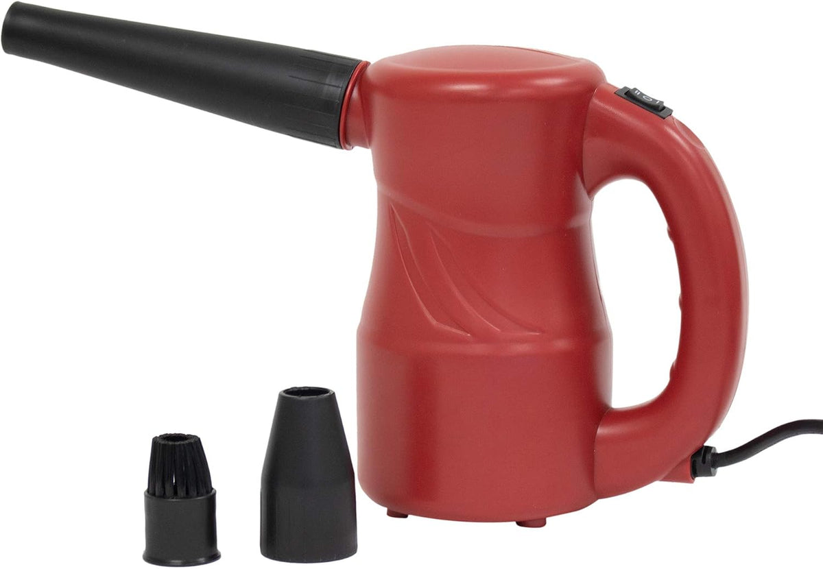 XPOWER A-5 Electric Air Duster for Dusting, Drying, Inflating, Blowing, Vacuuming, Car Detailing, Computer, Leaf Blowing, 100 CFM, 5 Nozzles + 2 Brushes, High Performance Motor, Eco-Friendly