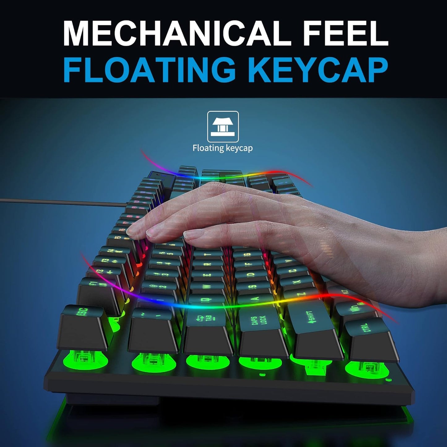 DGG Gaming Keyboard and Mouse, Headphones, Mouse pad Combo for PC Gamers | RGB Backlight Gaming Keyboard and Mouse Bundle with Headset, All in One for Xbox and PS4 Users