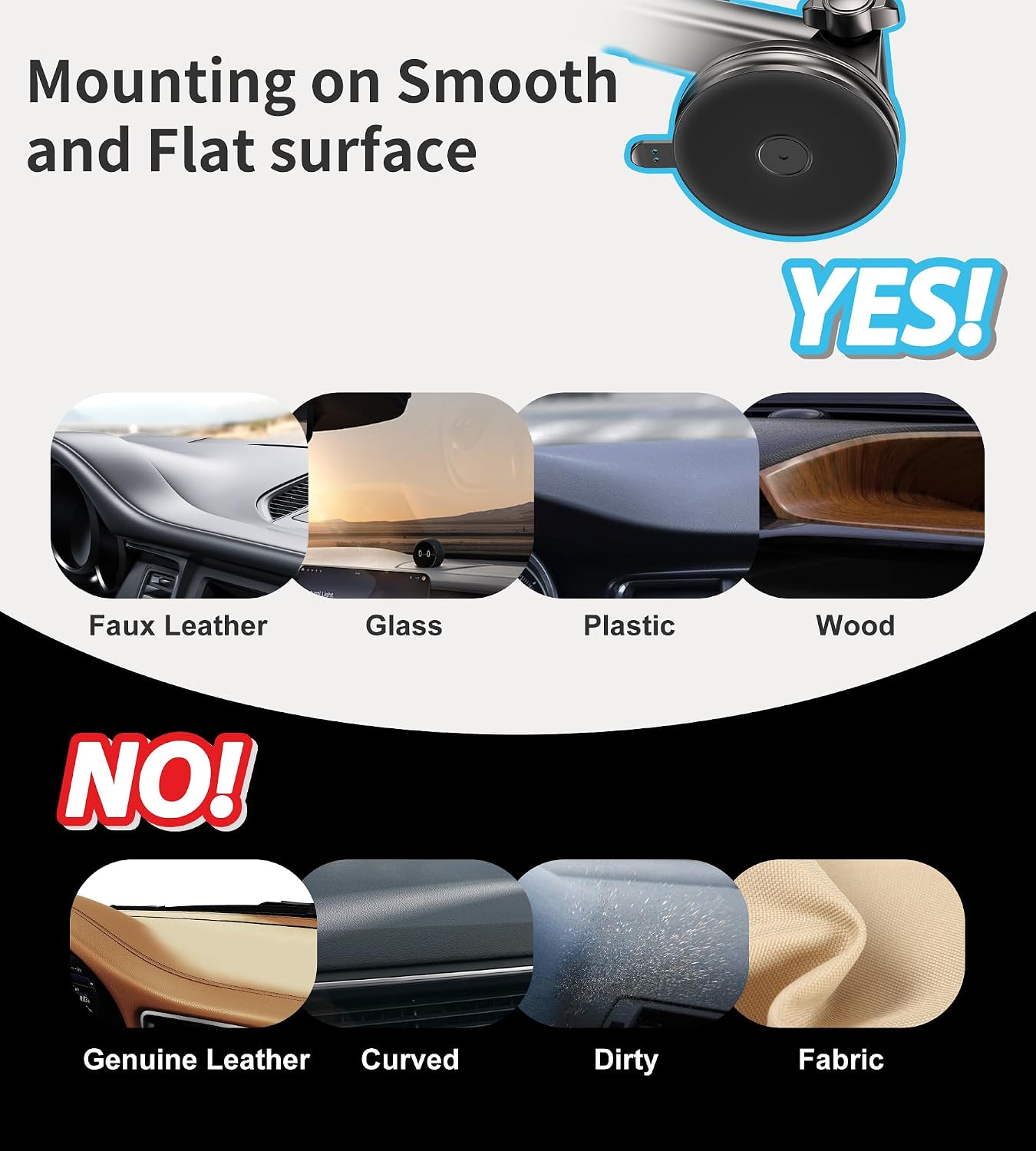 for MagSafe Car Mount Charger Dash/Windshield/Vent Wireless Car Charger with [LED Light], Strong Magnetic Phone Holder for Car for iPhone 17 16 15 14 13 12 Series, Fit MagSafe Accessories