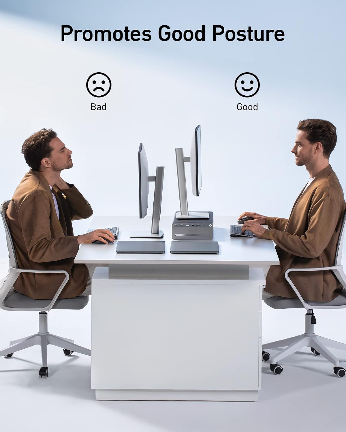 Anker 675 USB-C Docking Station, 12-in-1 Monitor Stand, Wireless Charging | 2 USB-C 10Gbps and 3 USB-A 10Gbps Ports, 4K@60Hz HDMI, Ethernet, SD/TF Card Reader, for ThinkPad, MacBook Pro and More