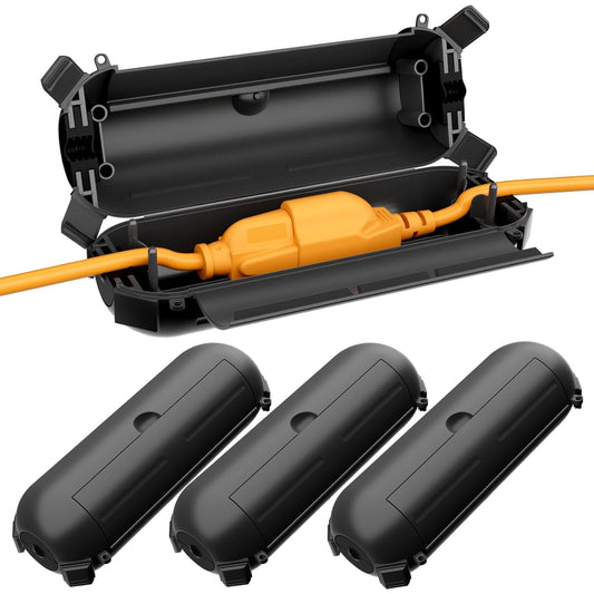 RESTMO 4 Pack Outdoor Plug Cover, Waterproof Outdoor Extension Cord Cover