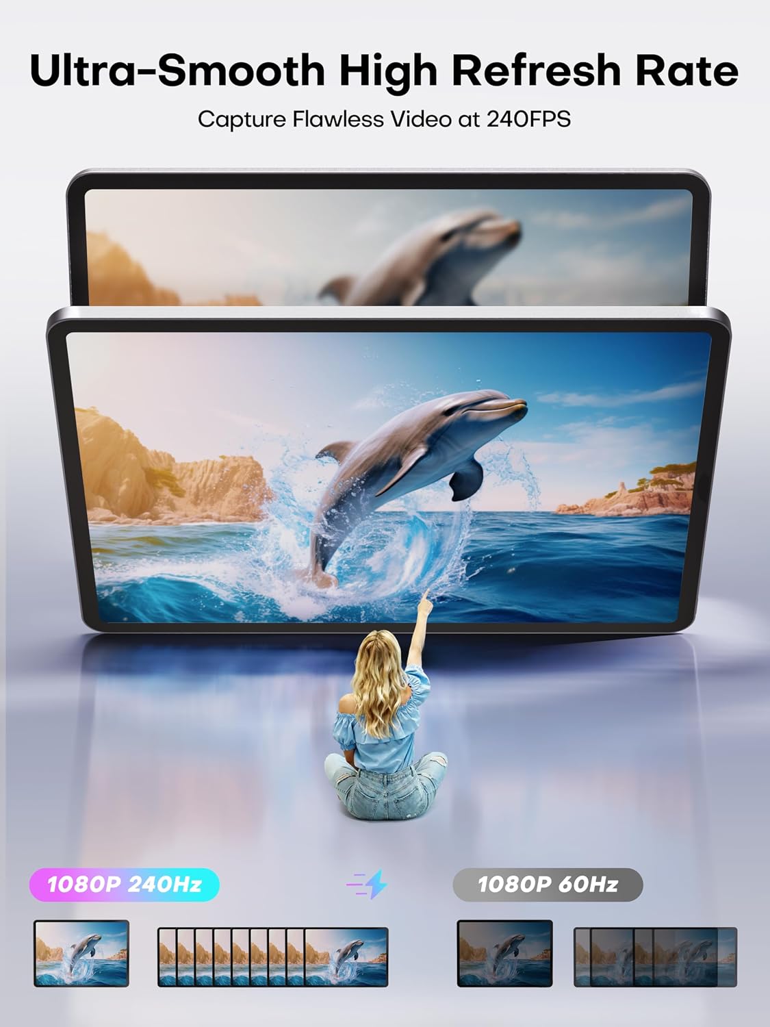 XIIXMASK 4K HDMI Capture Card, USB 3.0 4K60FPS Capture with Pass-Through | Features USB A/C for 4K60FPS & 1080P 120FPS video game capture & streaming. for PS4/5, Xbox, Switch1/2, PC, Mac & camera.